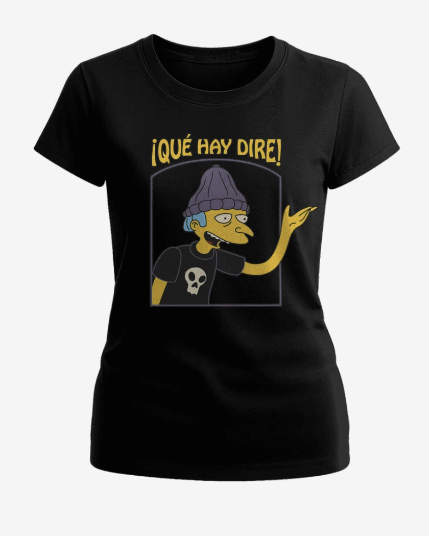 Polera de Mujer Negro de Qué hay Dire!