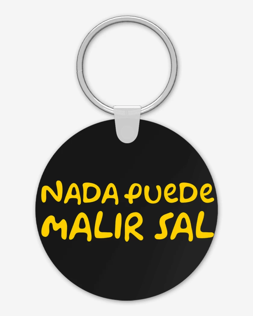 Llavero Nada Puede Malir Sal