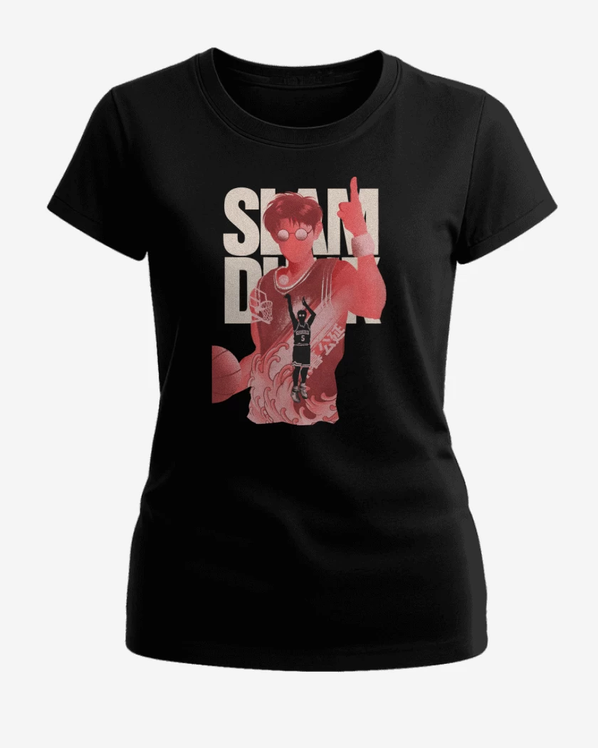 Polera de Mujer Negro de Kiminobu Kogure 
