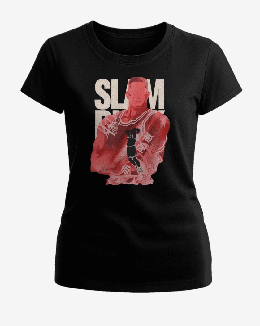 Polera de Mujer Negro de Takenori Akagi 