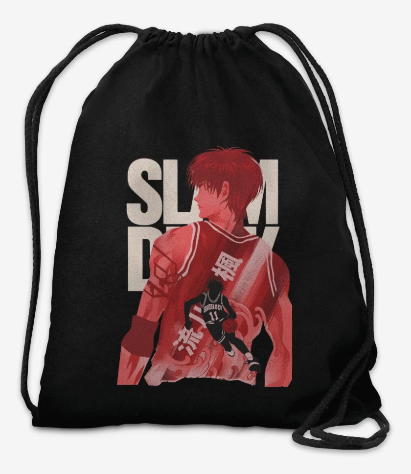Mochila Negro de Kaede Rukawa 