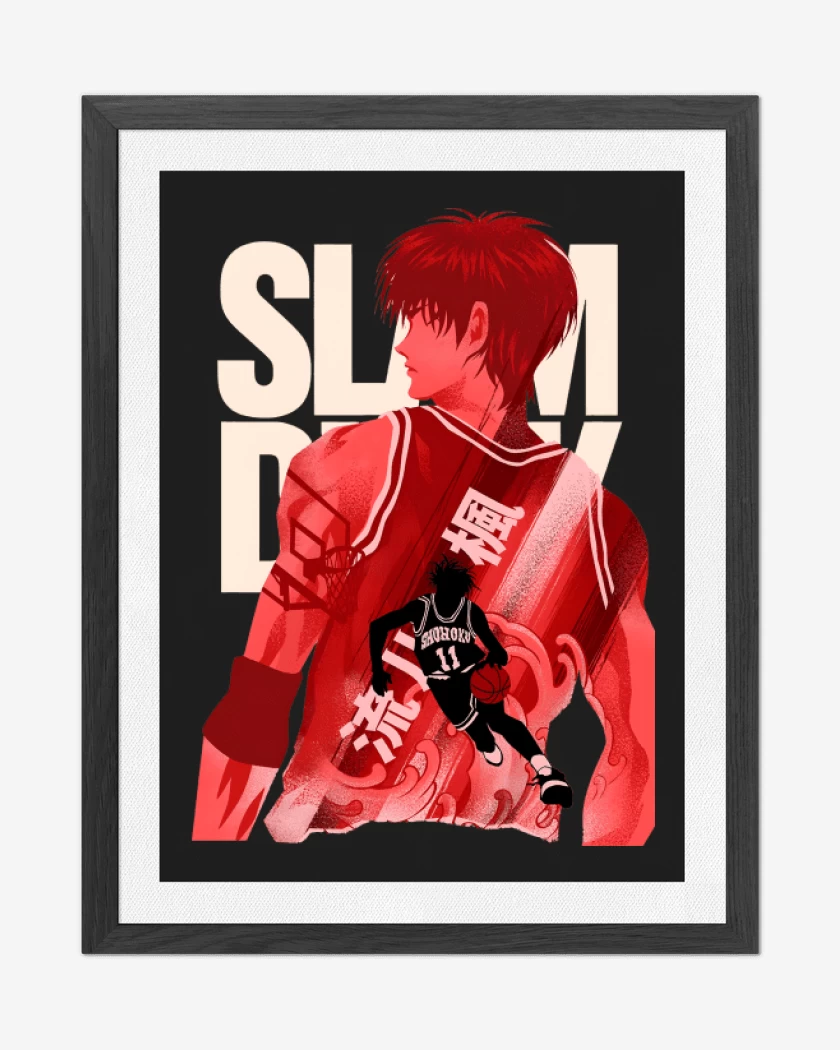 Cuadro decorativo Kaede Rukawa 