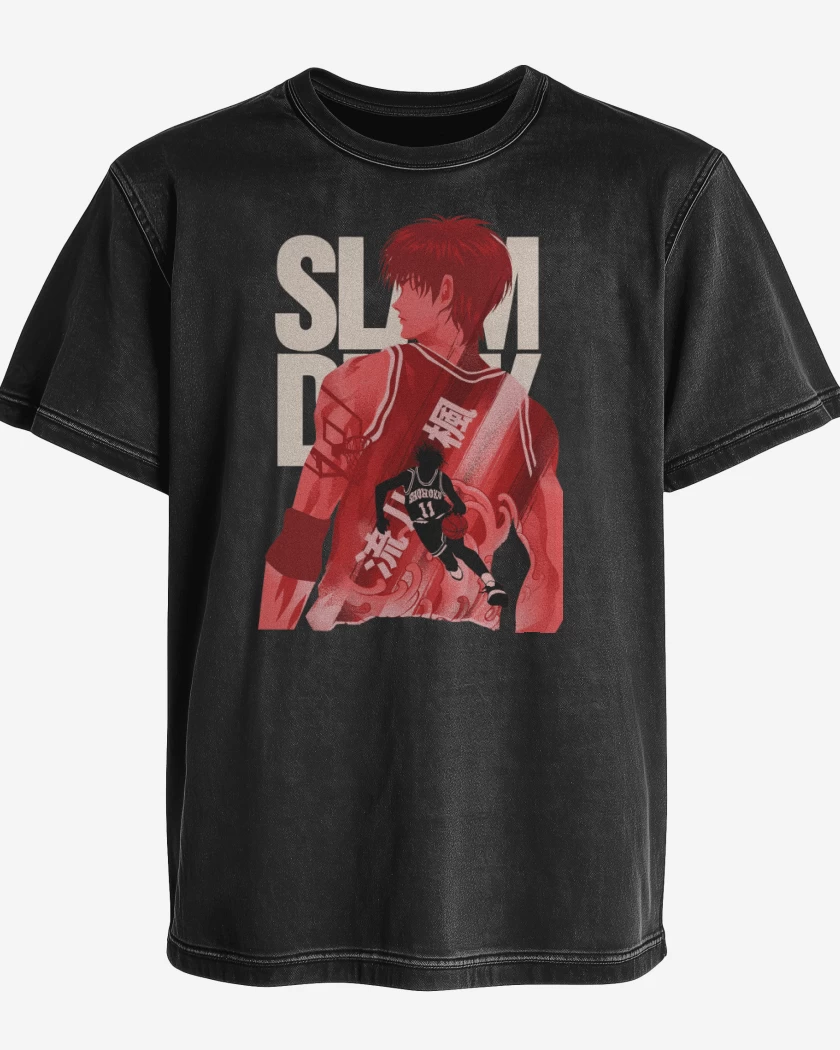 Polera desgastada Kaede Rukawa 