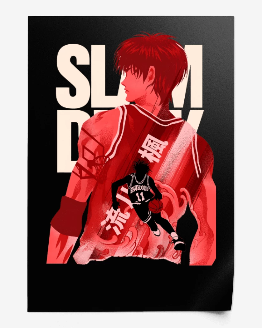 Print Kaede Rukawa 