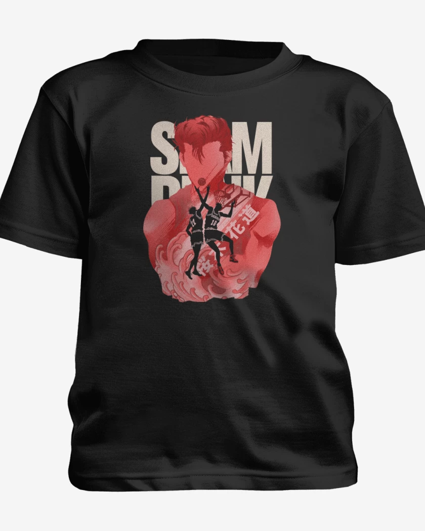 Polera de niño Negro de Hanamichi Sakuragi