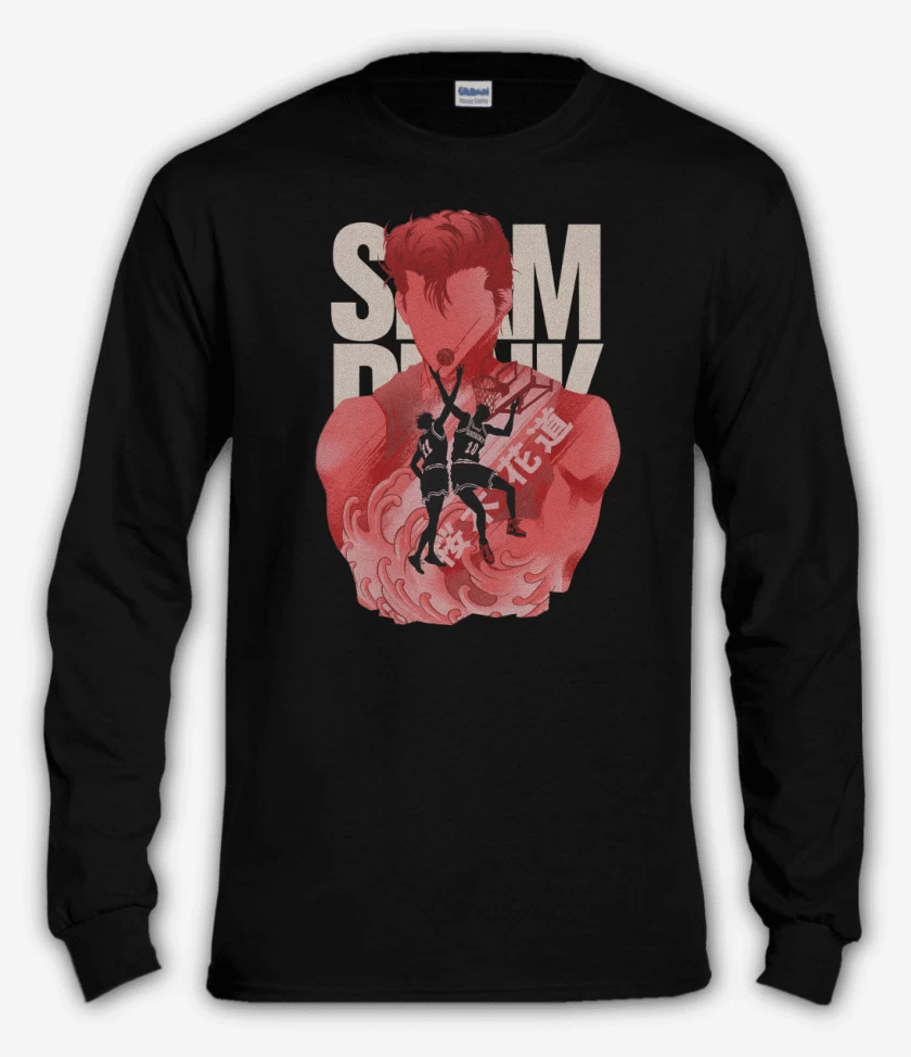 Polera manga larga Hanamichi Sakuragi