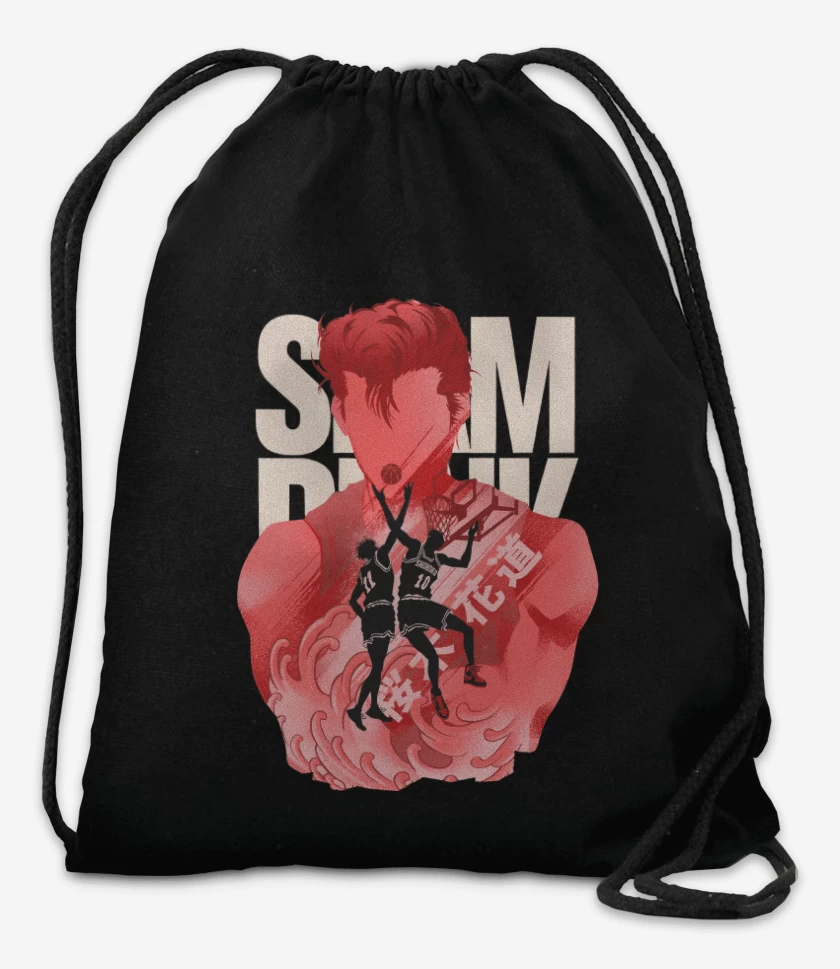 Mochila Negro de Hanamichi Sakuragi