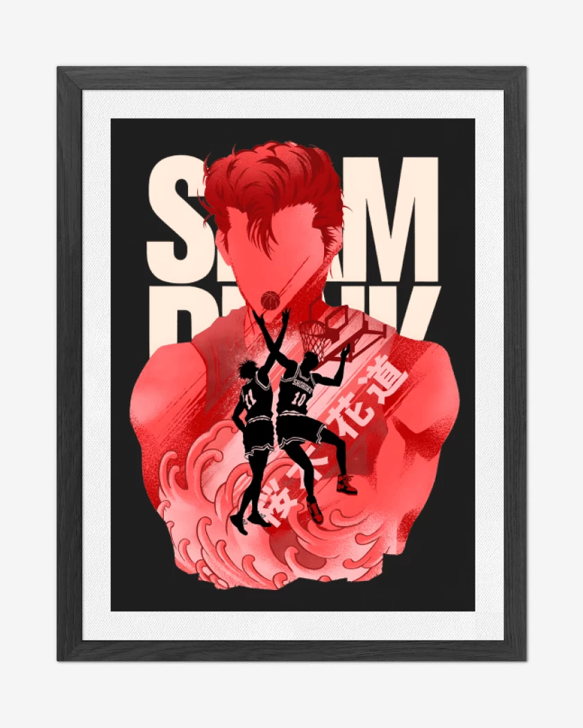 Cuadro decorativo Hanamichi Sakuragi