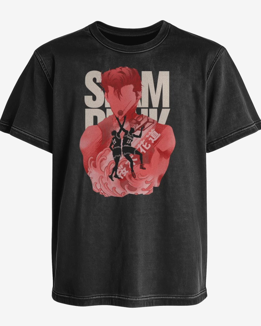 Polera desgastada Hanamichi Sakuragi