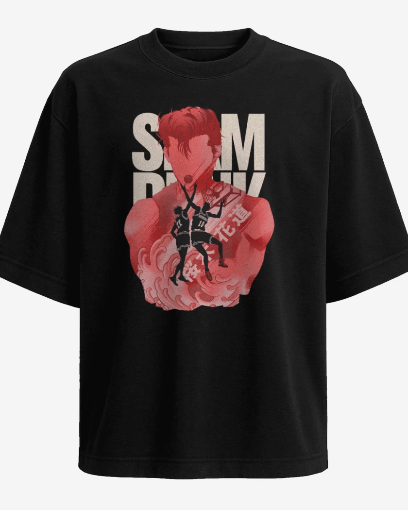 Polera Oversize Hanamichi Sakuragi
