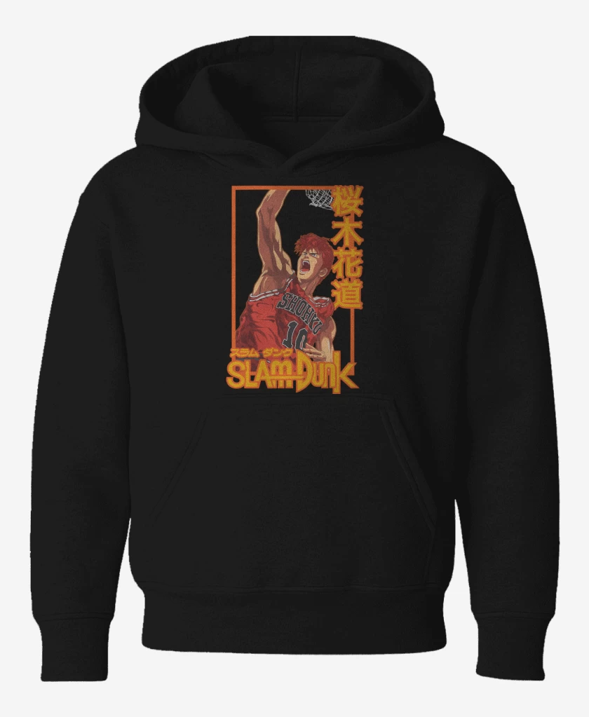 Poleron de niño Negro de Sakuragi 