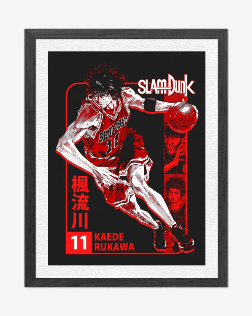 Cuadro decorativo Negro de Rukawa 
