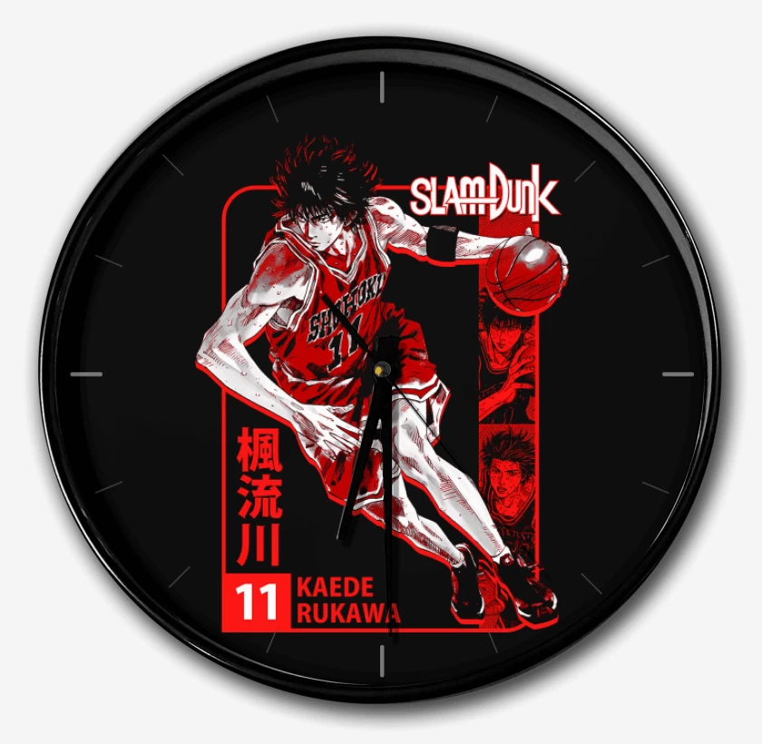 Reloj Negro de Rukawa 