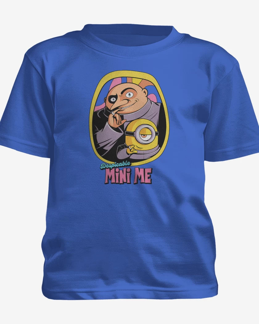Polera de niño Azul Rey de Mini Minion