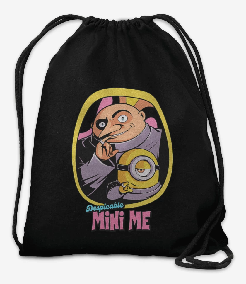 Mochila Negro de Mini Minion