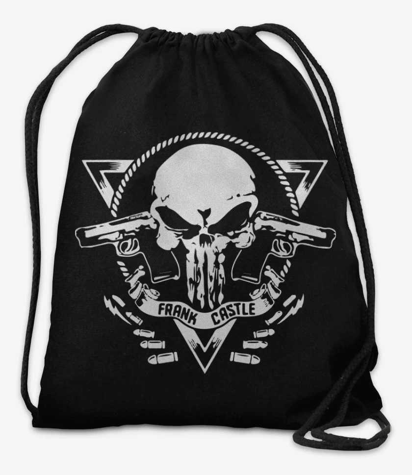 Mochila Negro de Frank Castle
