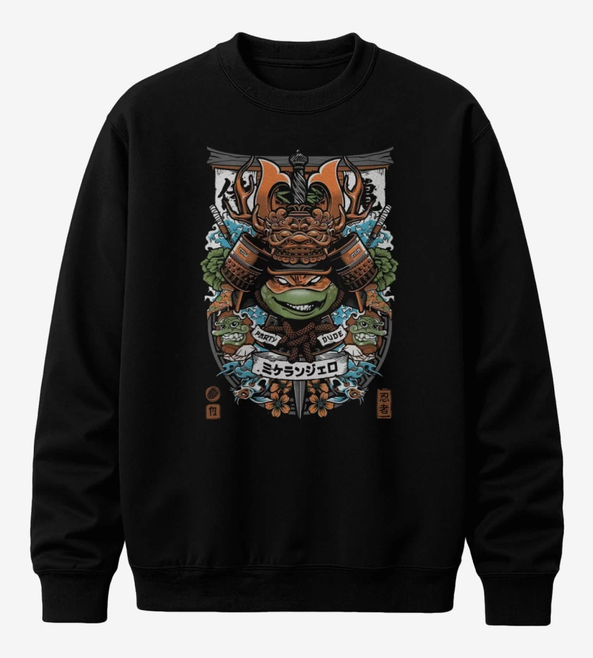Poleron polo Michelangelo Samurai 