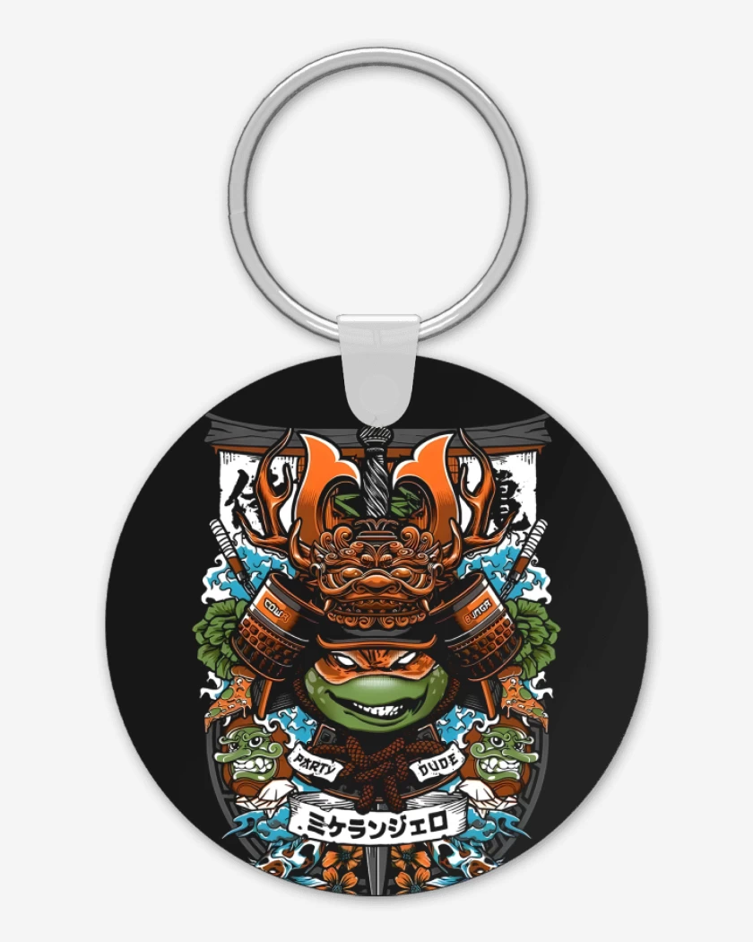 Llavero Michelangelo Samurai 