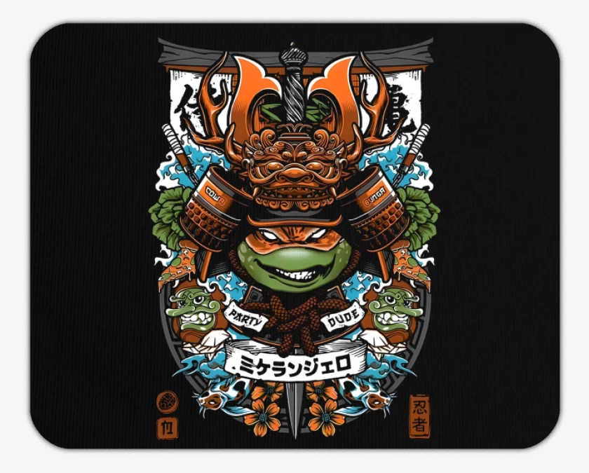 Mousepad Michelangelo Samurai 