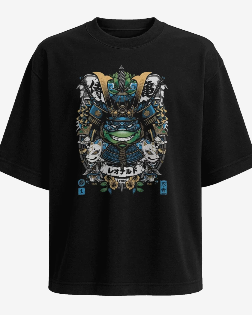 Polera Oversize Leonardo Samurai