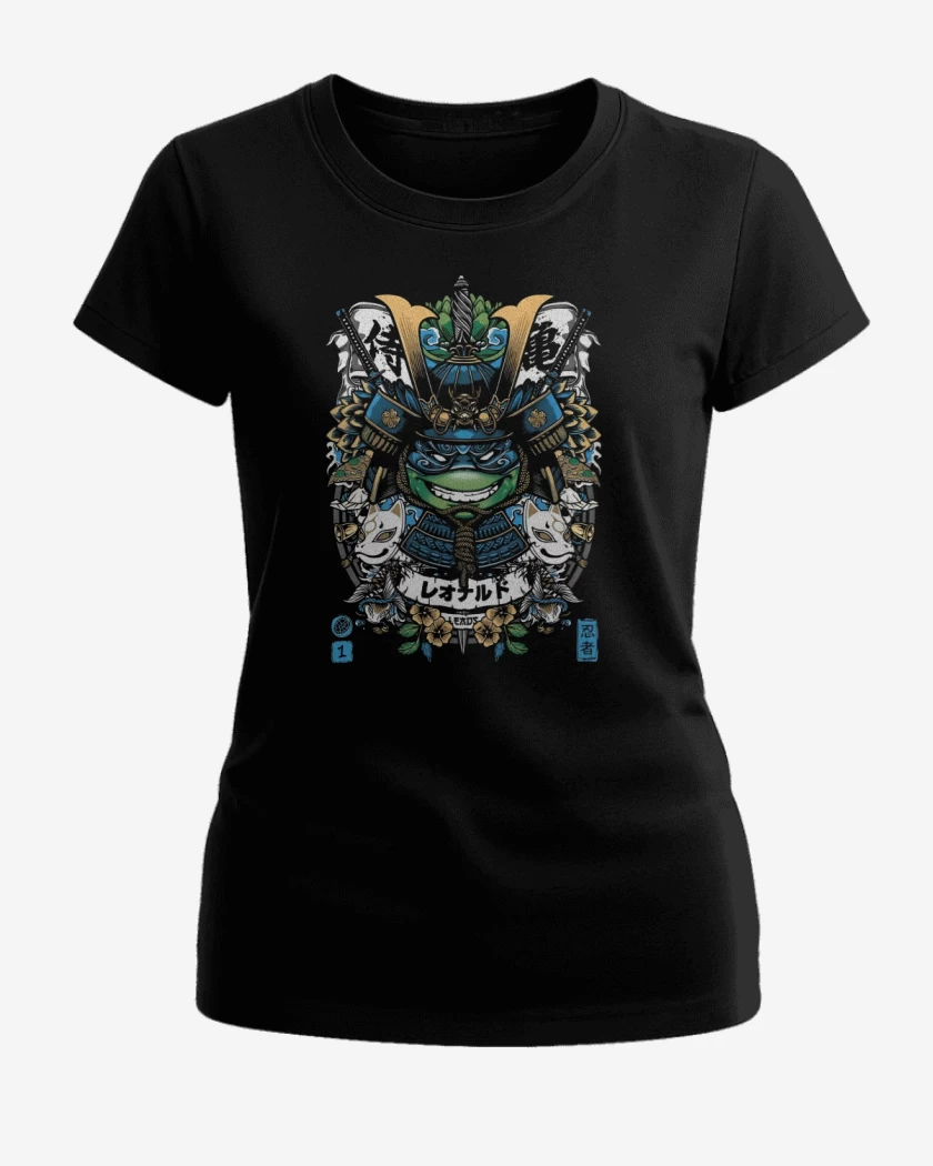 Polera de Mujer Negro de Leonardo Samurai