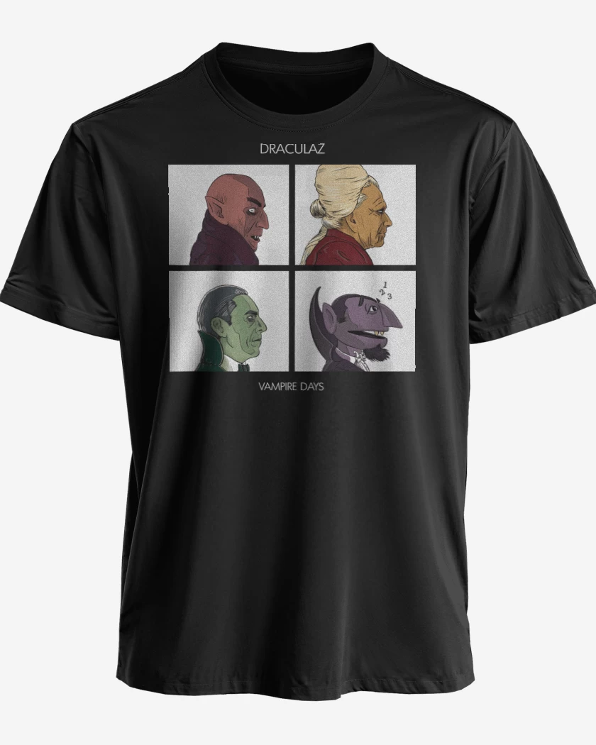 Polera premium Negro de Vampire Days
