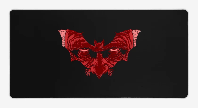 Mouse pad Gamer Dracula Murciélago