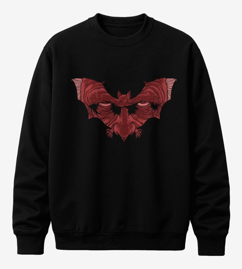 Poleron polo Dracula Murciélago