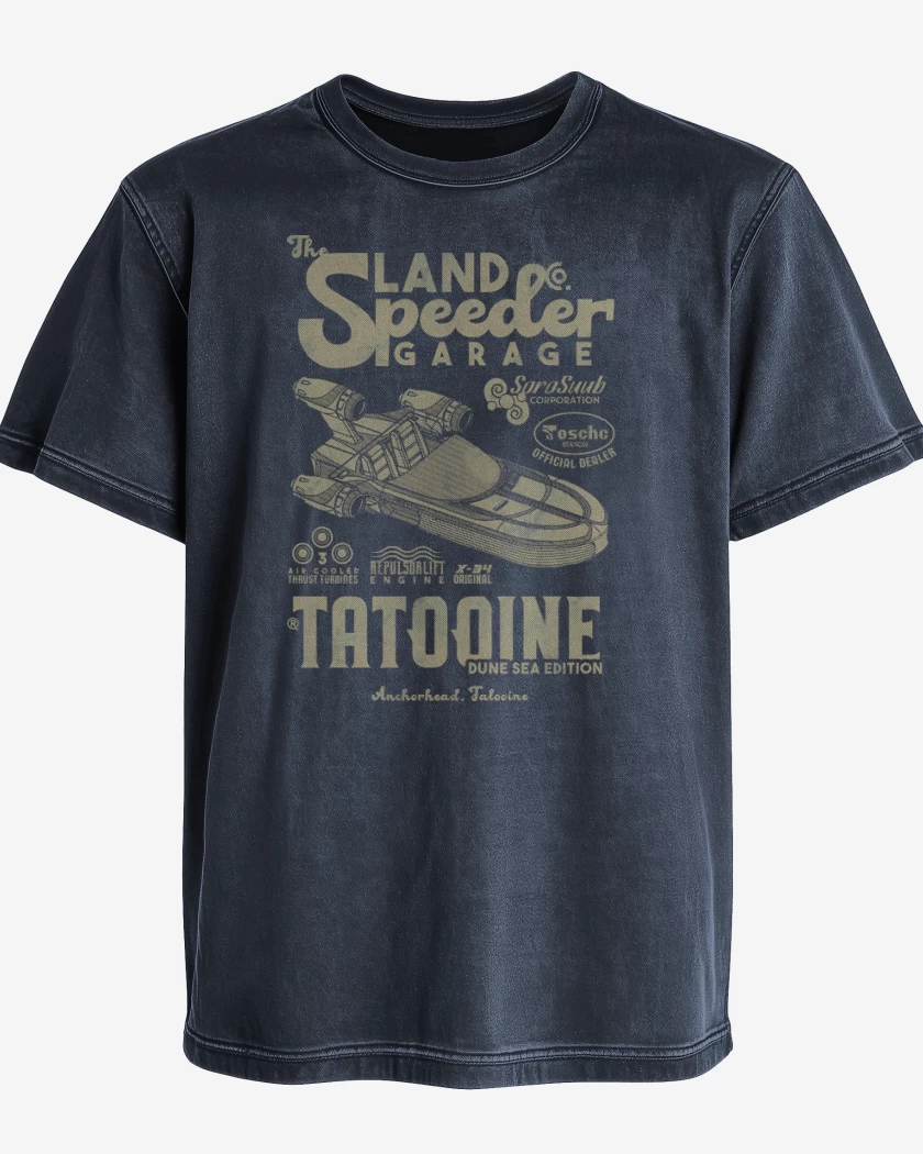 Polera desgastada The Land Speeder Garage