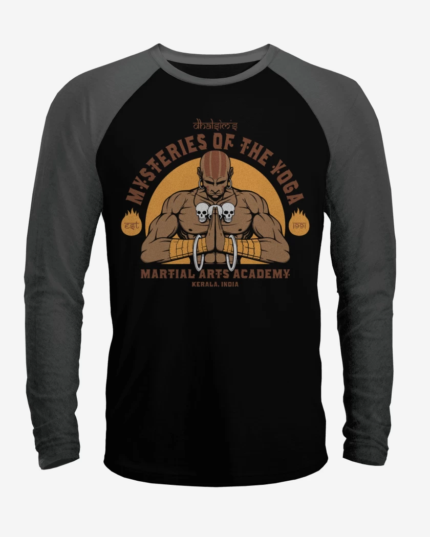 Polera Raglan Dhalsim gym