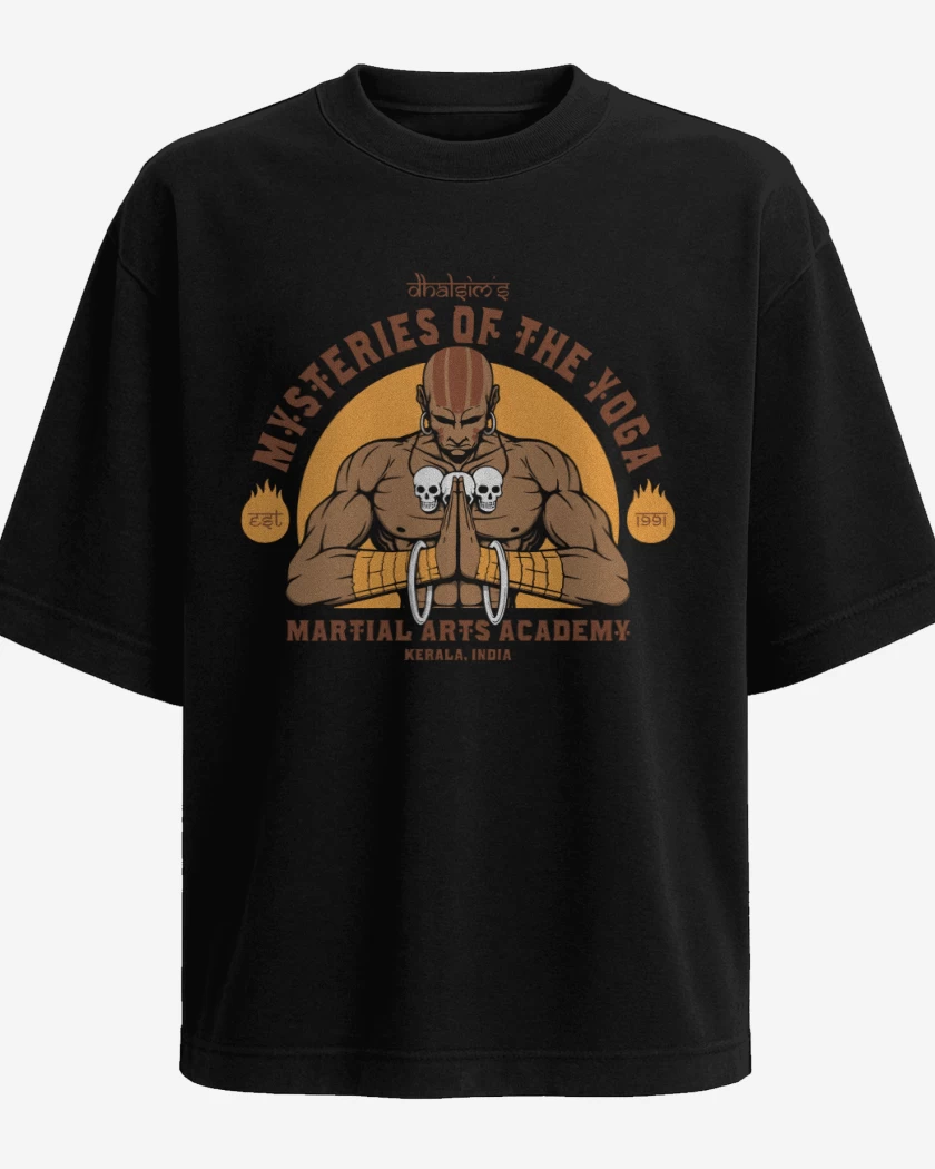 Polera Oversize Dhalsim gym