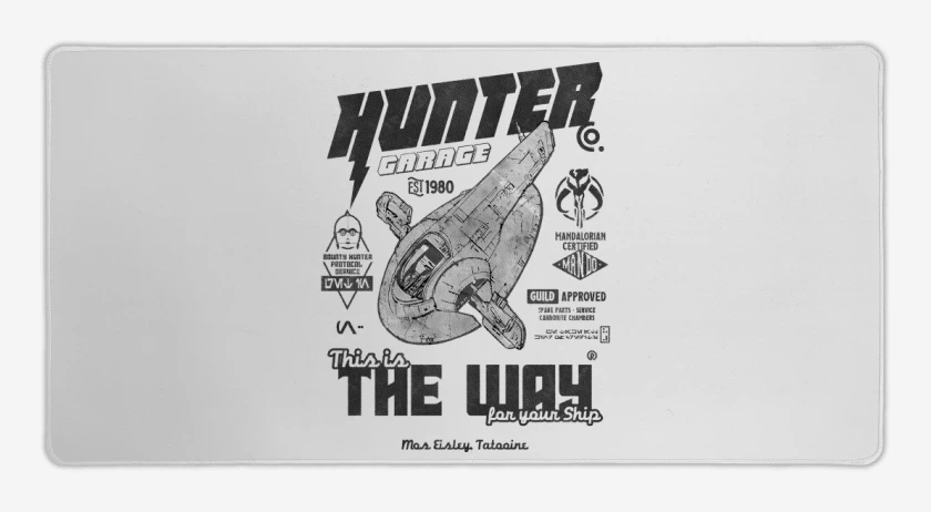 Mouse pad Gamer Hunter Garage