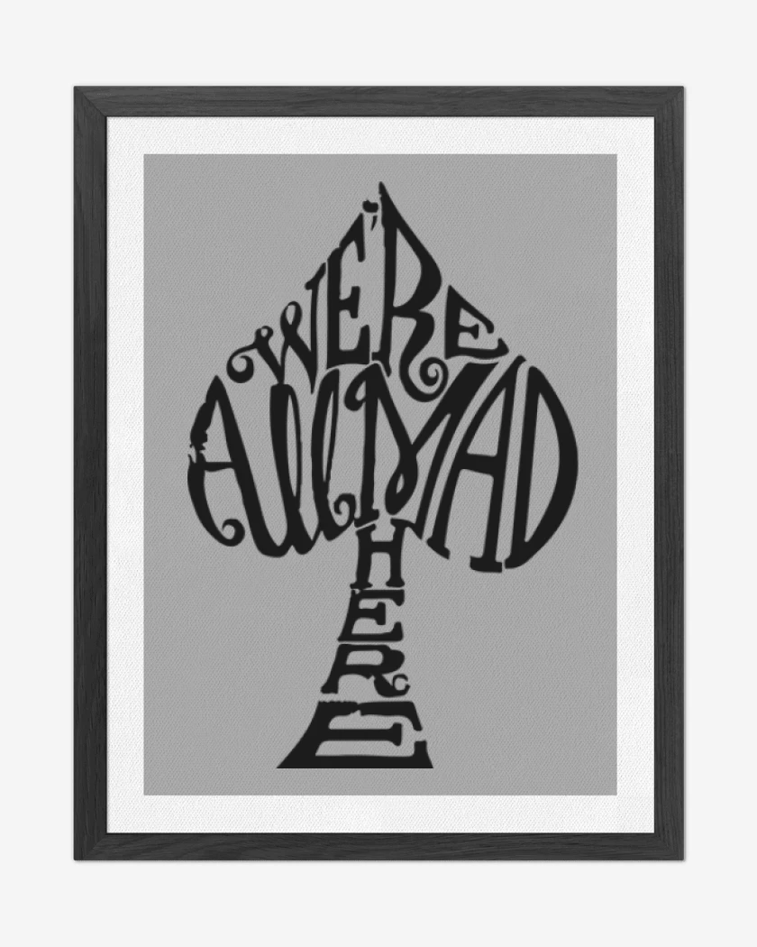 Cuadro decorativo Gris Melange de Pica Alice
