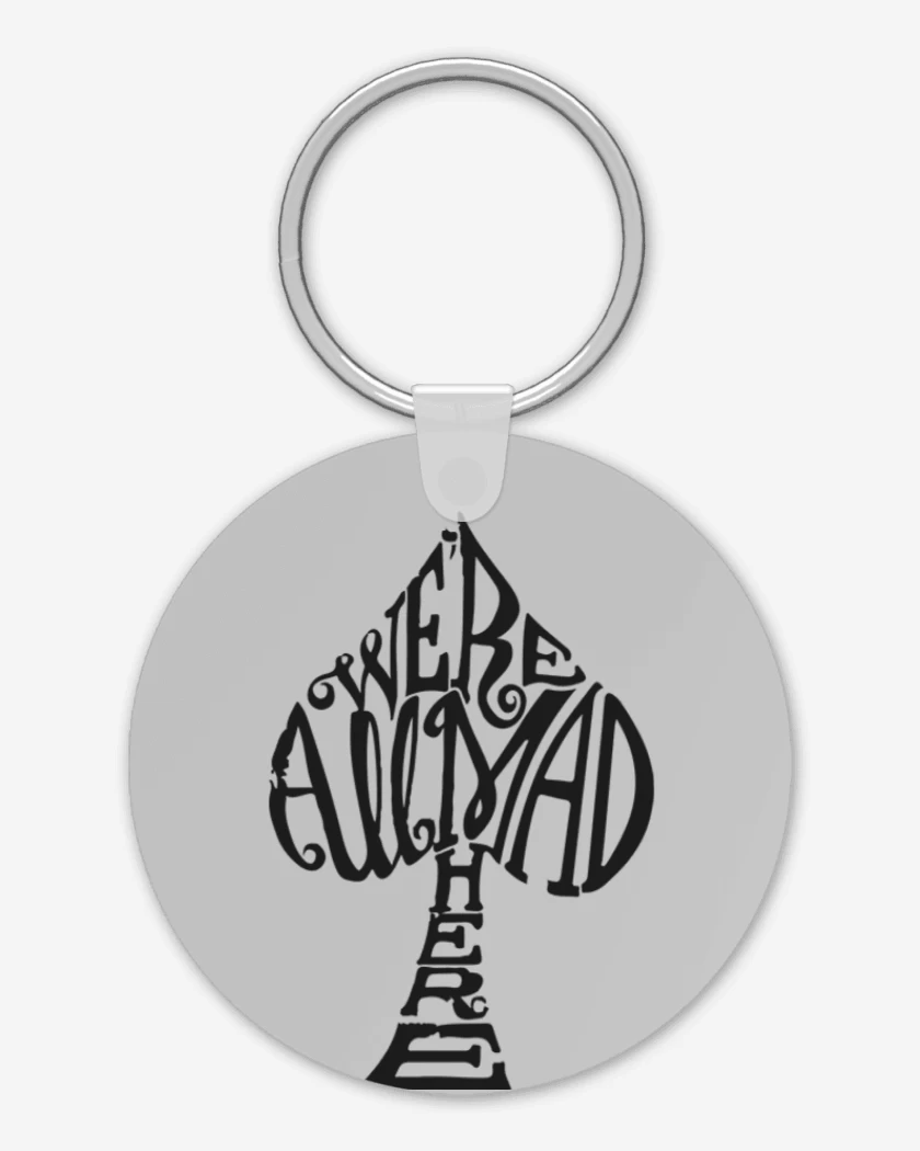 Llavero Gris Melange de Pica Alice