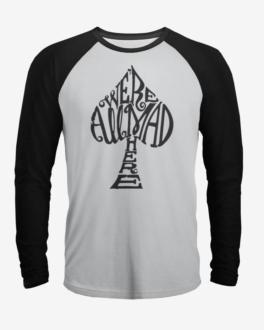Polera Raglan Blanco / Negro de Pica Alice