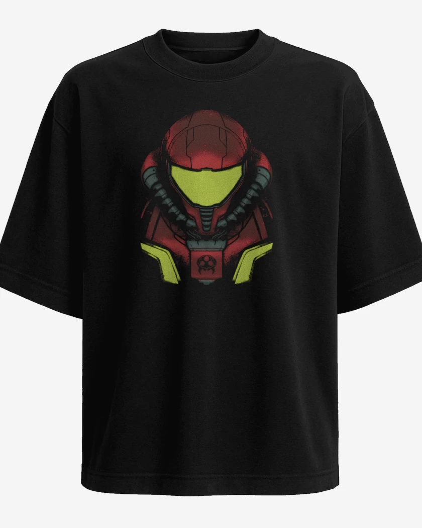 Polera Oversize Neon Space Hunter