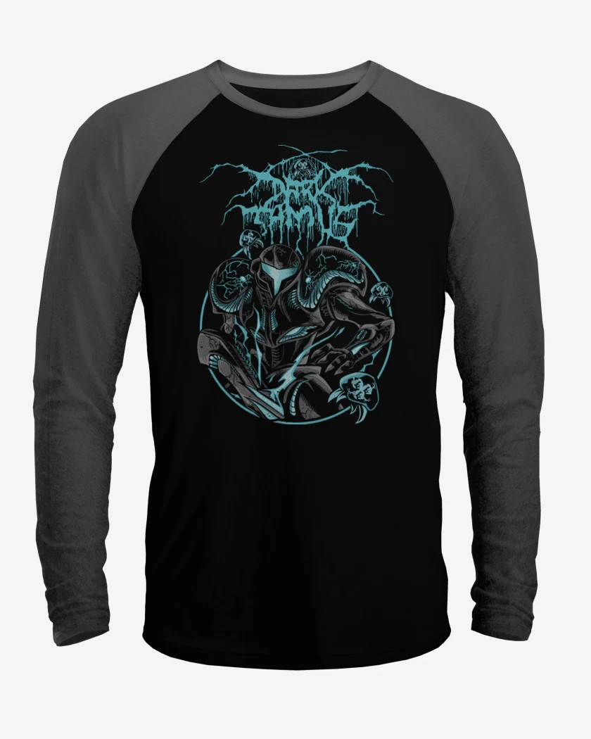 Polera Raglan Dark Samus