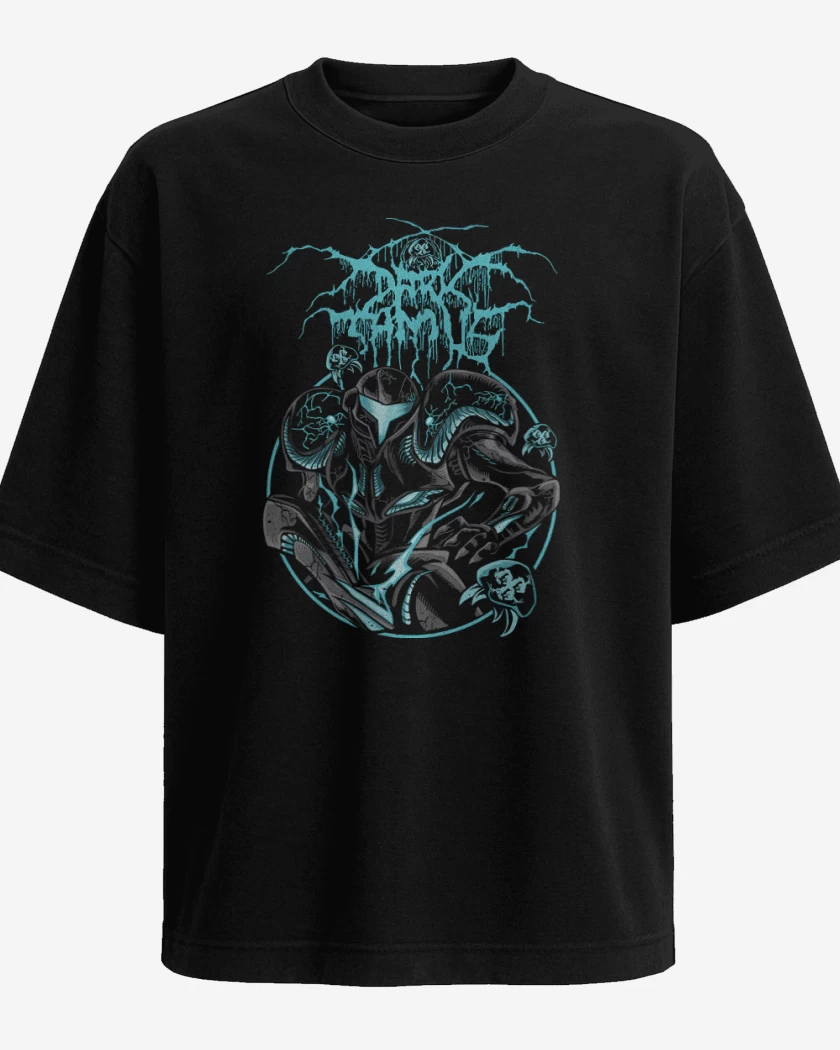 Polera Oversize Dark Samus