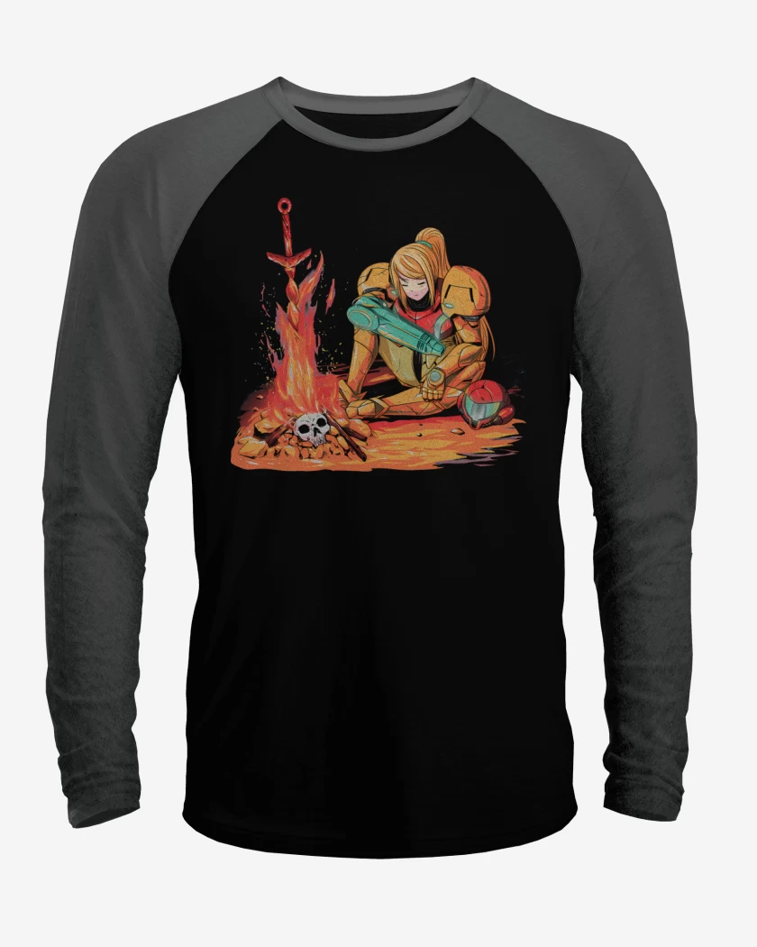 Polera Raglan Metroidsouls