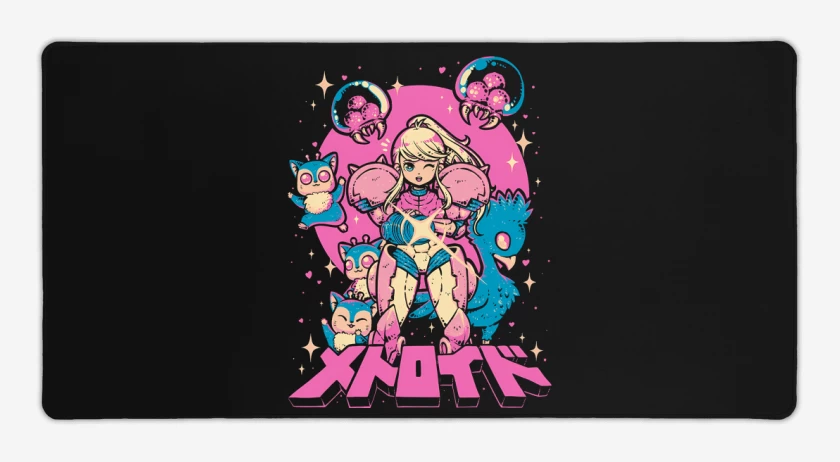 Mouse pad Gamer Samus Kawaii