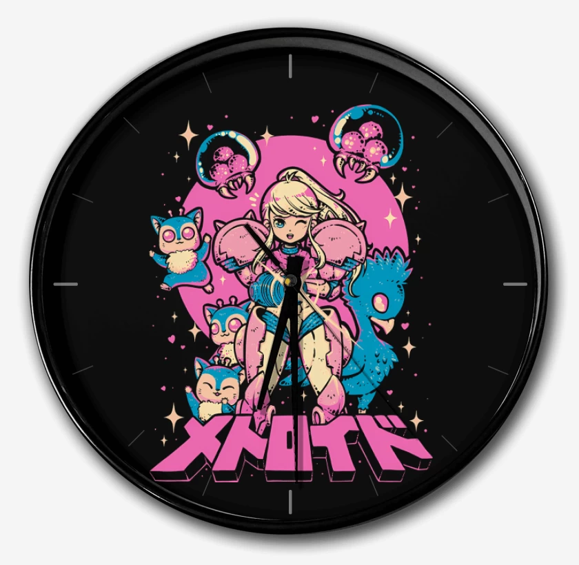 Reloj Samus Kawaii
