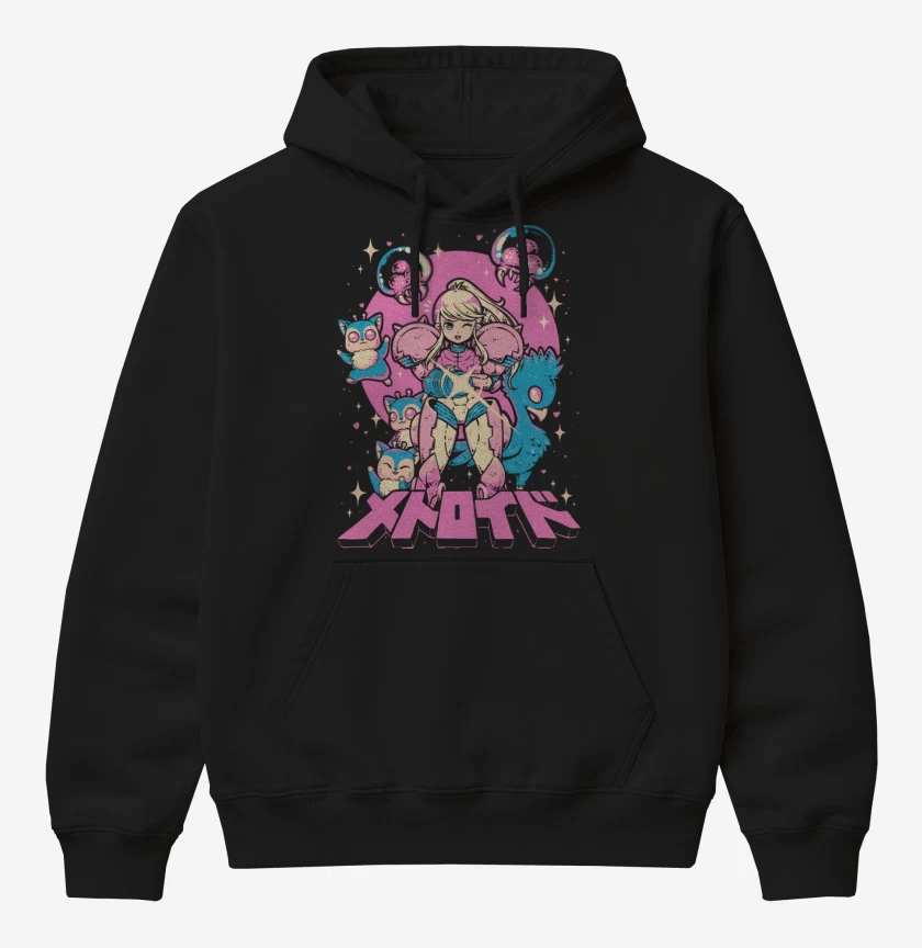 Poleron Canguro básico Samus Kawaii