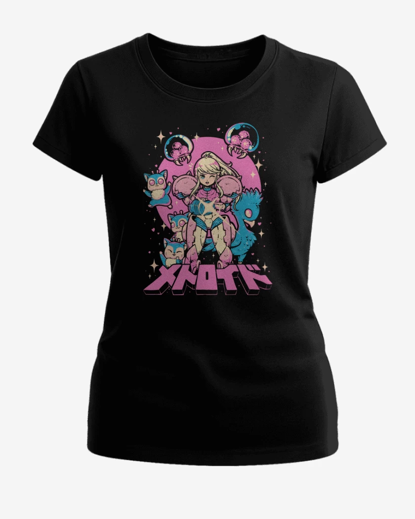 Polera de Mujer Samus Kawaii