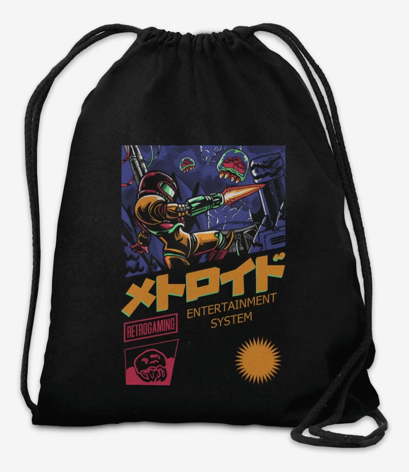 Mochila Negro de SNES Hunter