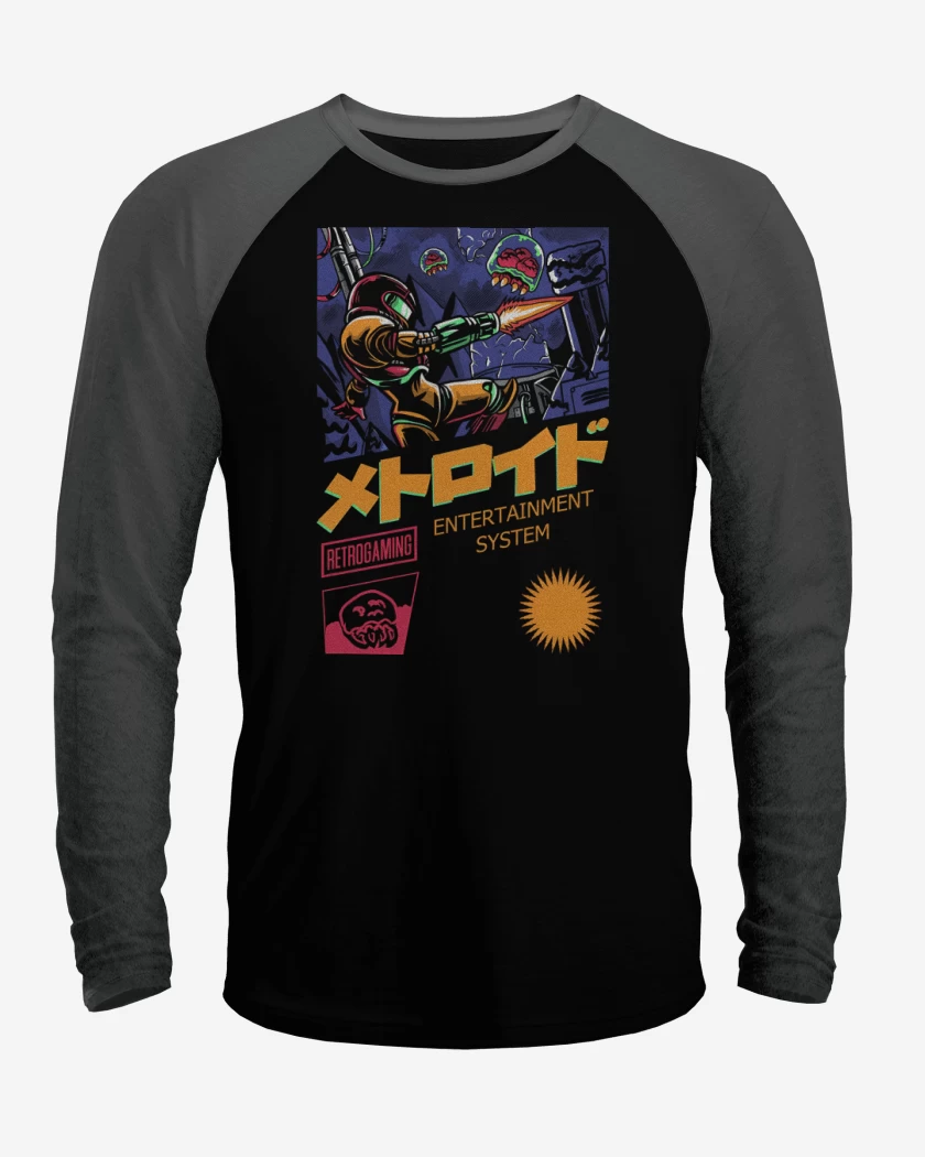 Polera Raglan SNES Hunter