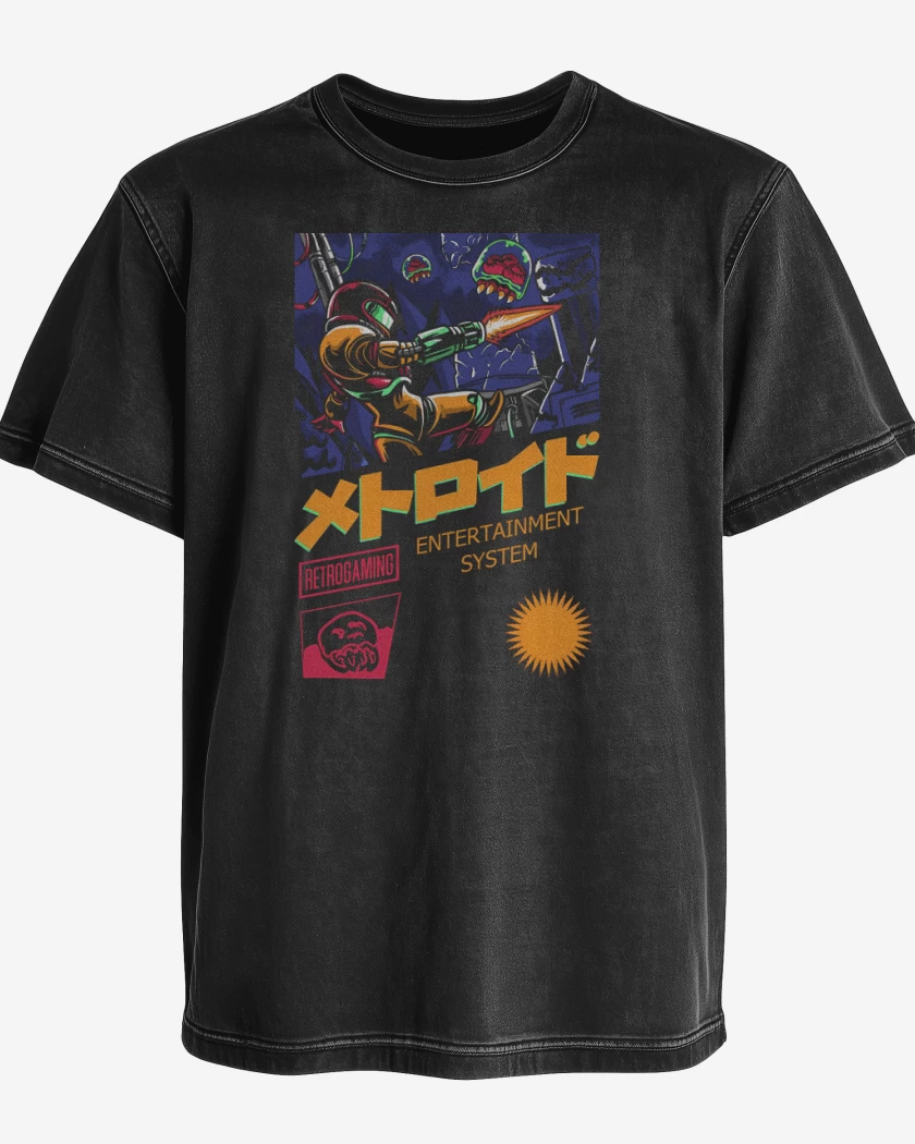 Polera desgastada SNES Hunter
