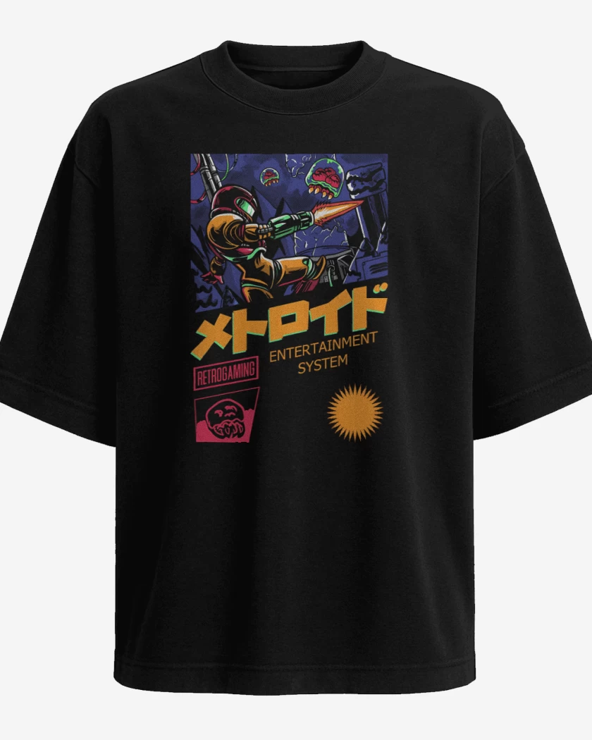Polera Oversize SNES Hunter