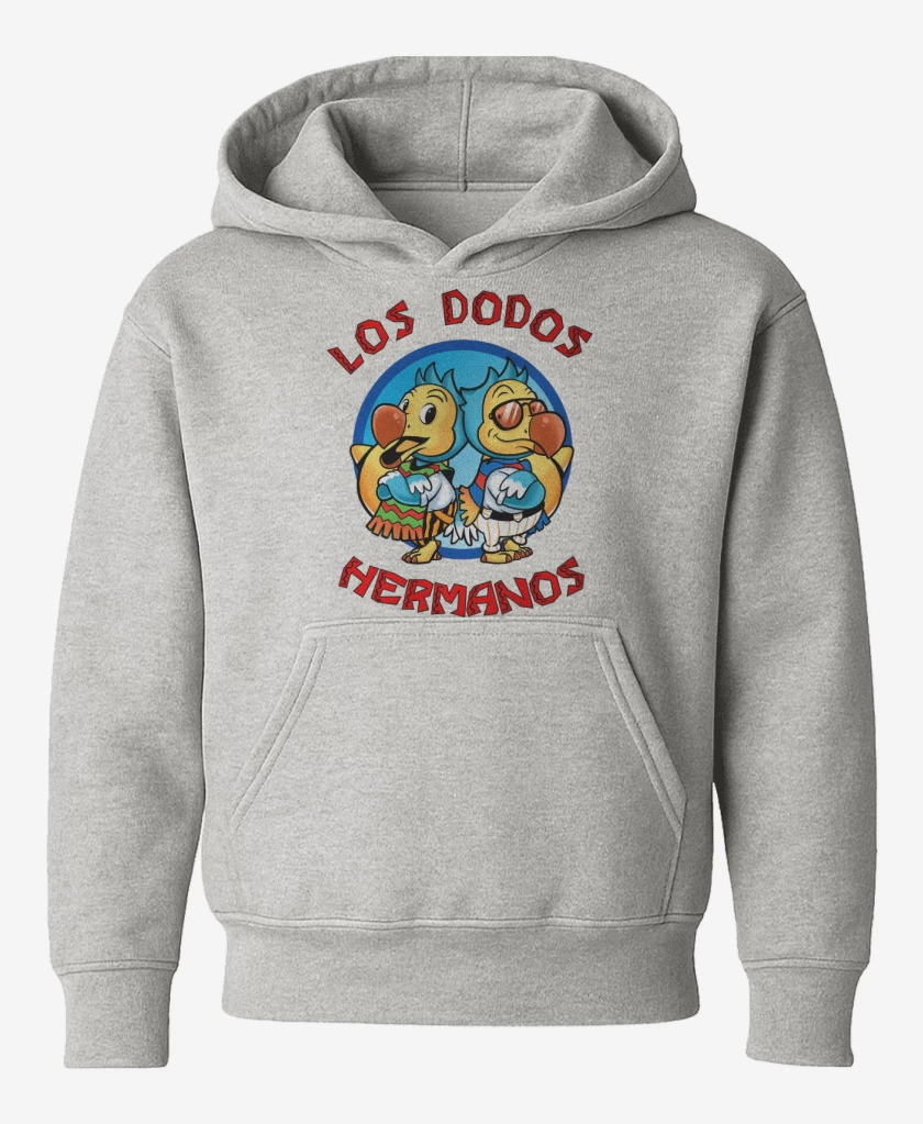 Poleron de niño Gris Melange de Los Dodos Hermanos