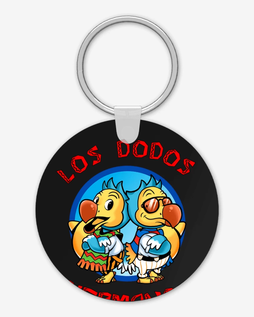 Llavero Negro de Los Dodos Hermanos