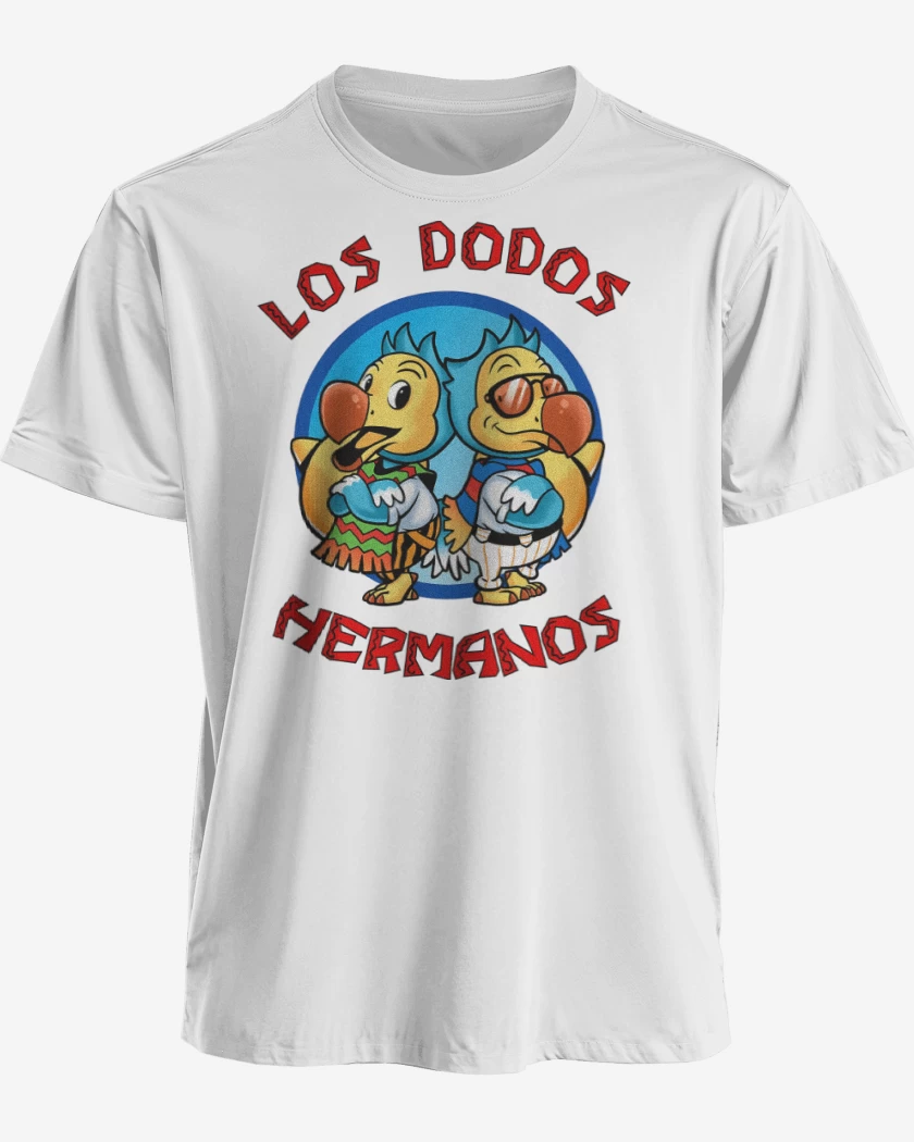 Polera premium Blanco de Los Dodos Hermanos